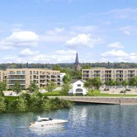 HafenCity Dresden Leipziger Straße 27 a bis e visuelle Promenadenabwicklung