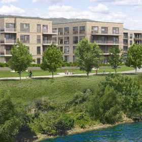 HafenCity Dresden Leipziger Straße 27 a bis e Ansicht Häuser J und L