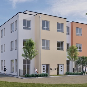 Quartier an der Kellei Dresden Stadtvillen Blick vom Innenhof