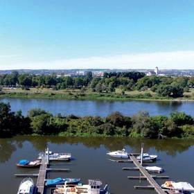 HafenCity Dresden Stadtvilla am Elbbogen Haus 15 Blick Richtung Süden