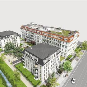 Tabakfabrik f6 Umbau Dresden Vogelperspektive