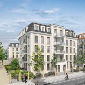 Tabakfabrik f6 Dresden Ansicht Ost Blickrichtung von Schandauer Straße