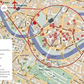 HafenCity Dresden Stadtvilla am Elbbogen Haus 15 Objektlage
